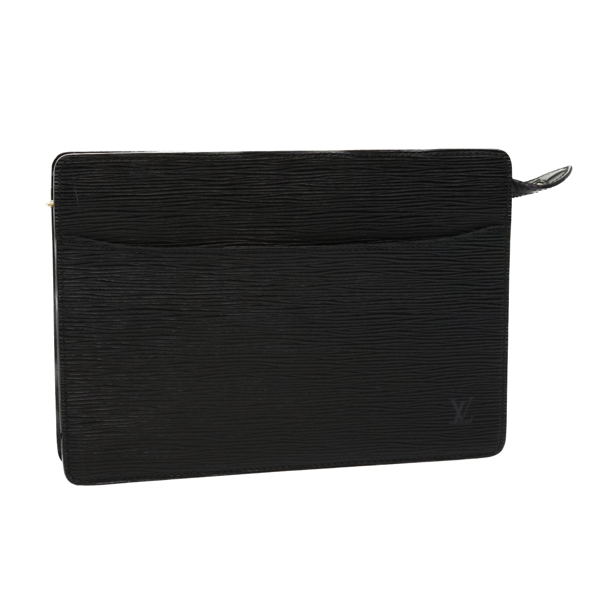 Louis Vuitton Epi Pochette Homme Clutch Bag Noir M52522 Lv Auth Th3357